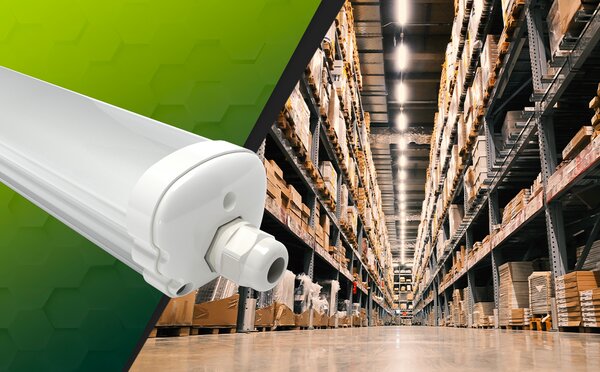 2x LED stropní svítidlo 70W 150cm 7000lm 230v BERGE