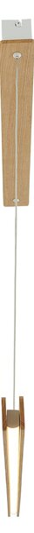 Nordlux Dřevěné LED závěsné svítidlo Ilgas, d.115cm, 3000K Barva: Bílá