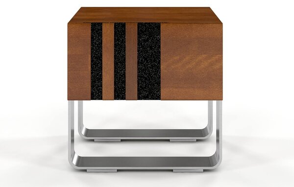 Buková postel Kelly - zvýšená Odstín moření: Buk přírodní, Rozměr: 120x200