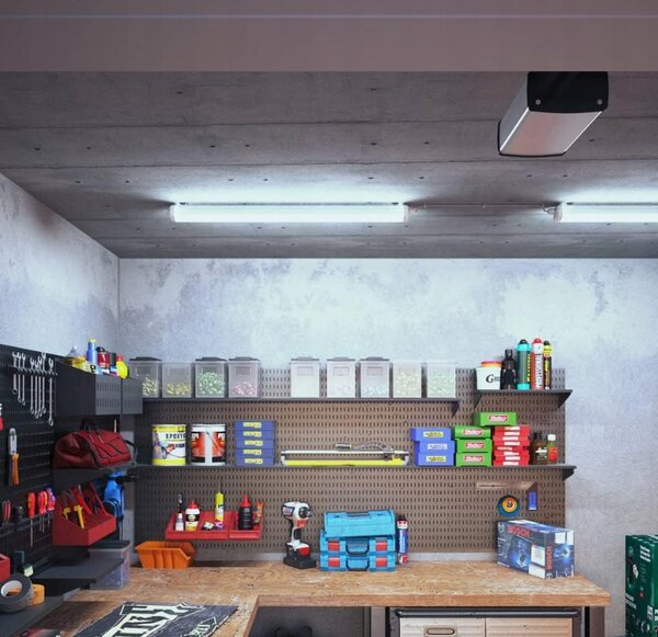 2x LED stropní svítidlo 70W 150cm 7000lm 230v BERGE