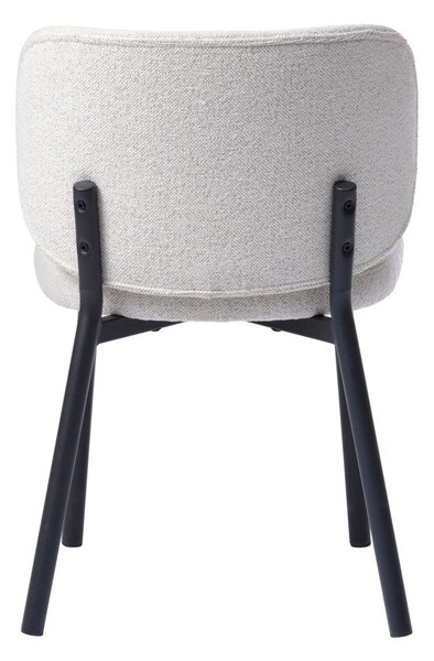 Bílé jídelní židle v sadě 2 ks Swan – Unique Furniture