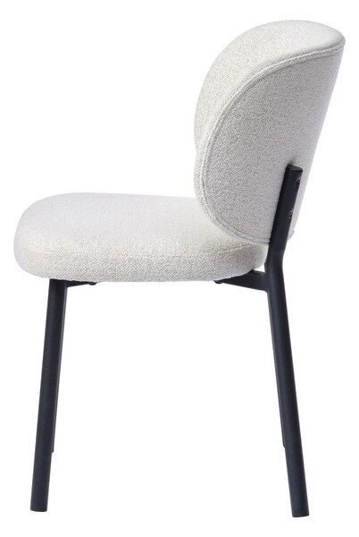 Bílé jídelní židle v sadě 2 ks Swan – Unique Furniture