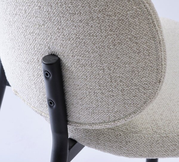 Bílé jídelní židle v sadě 2 ks Swan – Unique Furniture