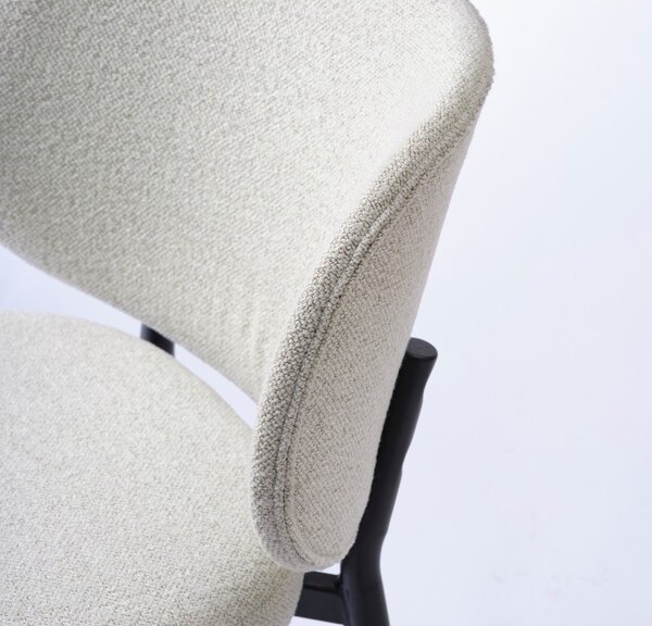 Bílé jídelní židle v sadě 2 ks Swan – Unique Furniture
