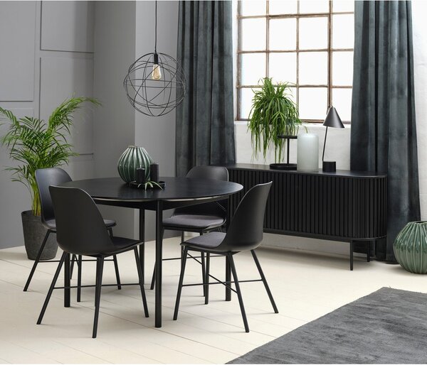 Černá jídelní židle Unique Furniture Whistler