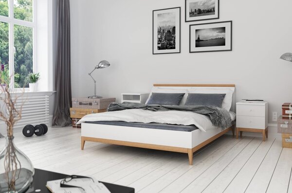 Dřevěná postel Livia - zvýšená Rozměr: 120x200