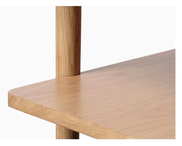 Konferenční stolek s deskou v dubovém dekoru v přírodní barvě 60x120 cm Ponza – Unique Furniture