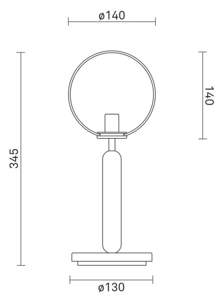 Nuura designové stolní lampy Miira Table