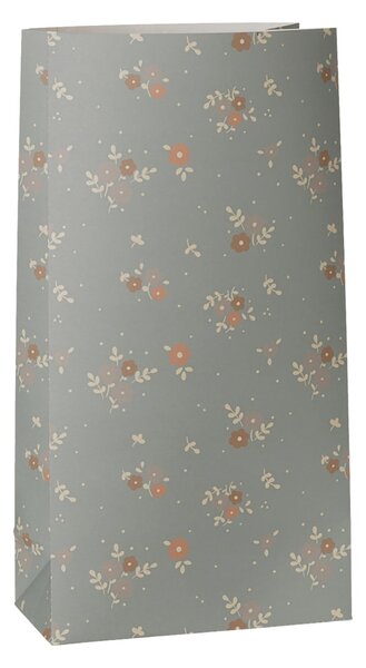 Papírový sáček Michette Blue/Grey 30,5 cm – set 5 kusů