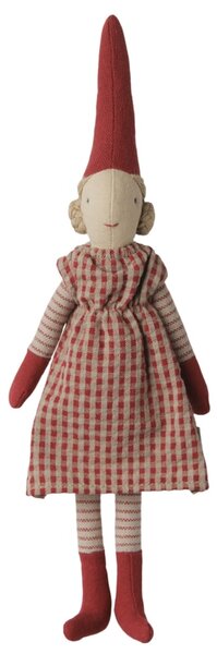 Vánoční skřítek Pixy Red Dress 26 cm – Girl