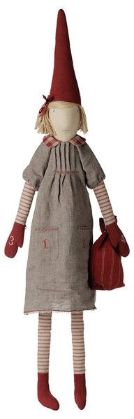 Adventní kalendář skřítek Pixy Girl 107 cm