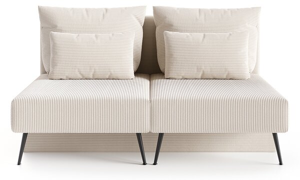 Modulární rohová pohovka MIRANO KRÉMOVÁ SZTRUKS 160x200