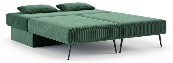 Modulární rohová pohovka MIRANO ZELENÁ SZTRUKS 160x200