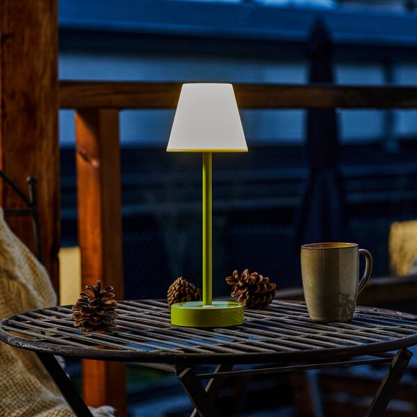 Newgarden Lola Slim LED stolní lampa, zelená