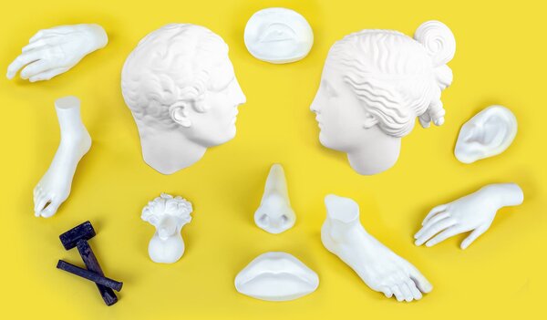 Seletti designové dekorace Memorabilia Mvsevm Male Hand