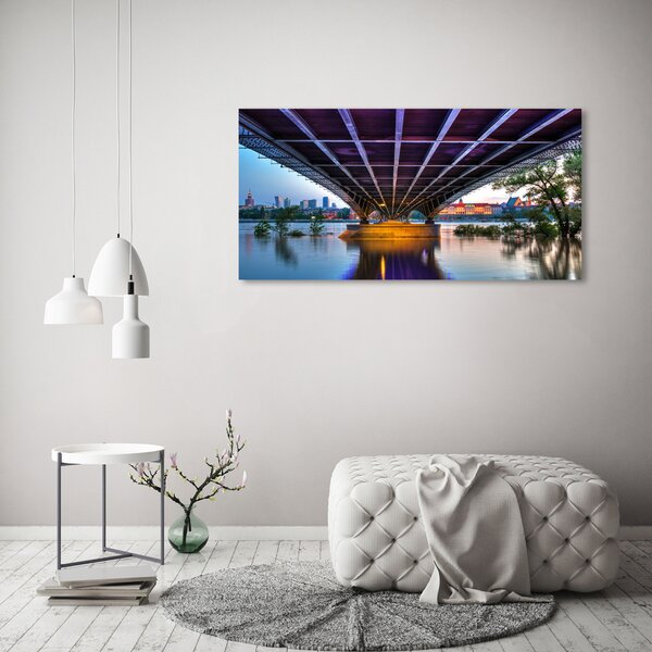 Foto obraz na plátně Most Varšava oc-65860025