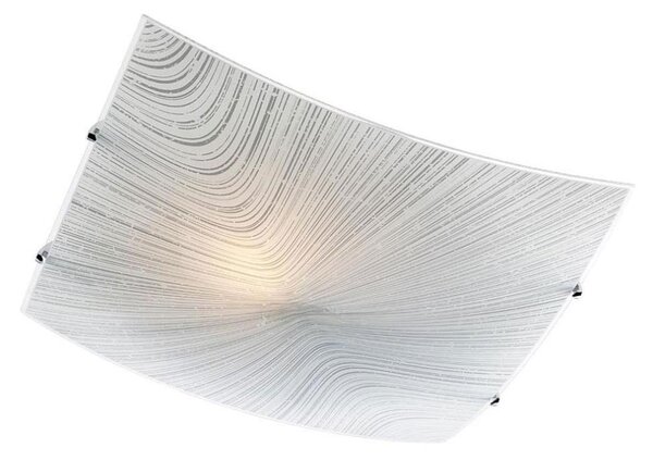 Redo 05-812 - Stropní svítidlo SHAKE 1xE27/42W/230V 29,5x29,5 cm bílá