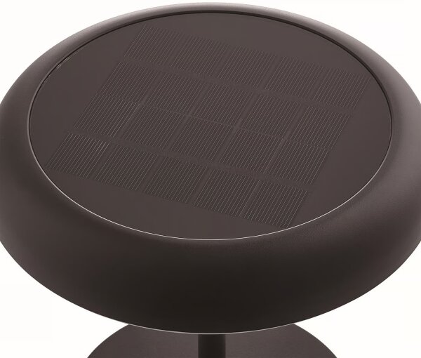Nordlux - LED Solární lampa ELMER LED/2W/3,7V IP44 černá