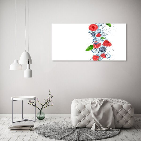 Foto obraz canvas Lesní ovoce s ledem oc-66266127