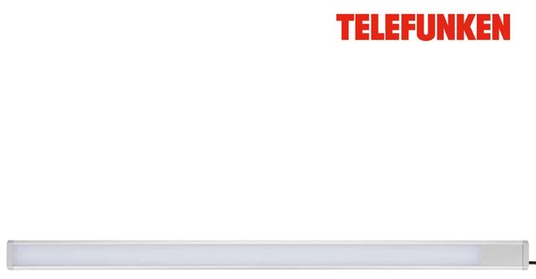 BRILONER TELEFUNKEN LED skříňkové svítidlo 87,5 cm 14W 1600lm stříbrná TF 203904TF