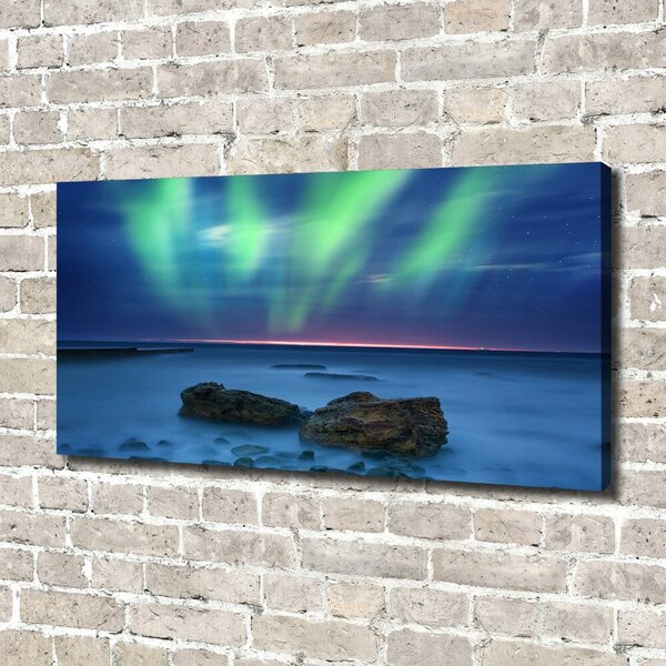 Foto obraz na plátně do obýváku Polární záře oc-66399805