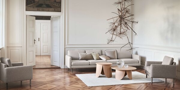 Bolia designové odkládací stolky Peyote Side Table (průměr 56 cm)