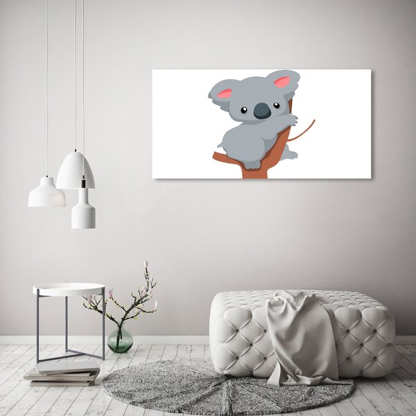 Foto obraz na plátně Koala na stromě oc-66617317