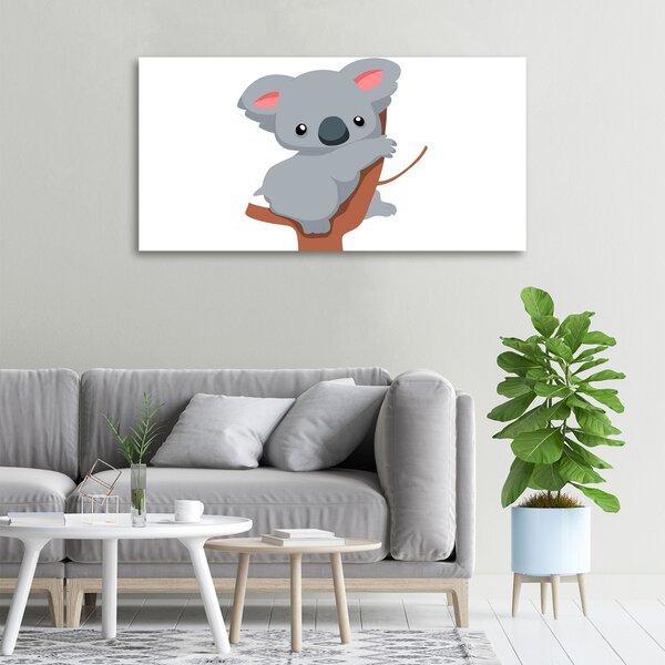 Foto obraz na plátně Koala na stromě oc-66617317