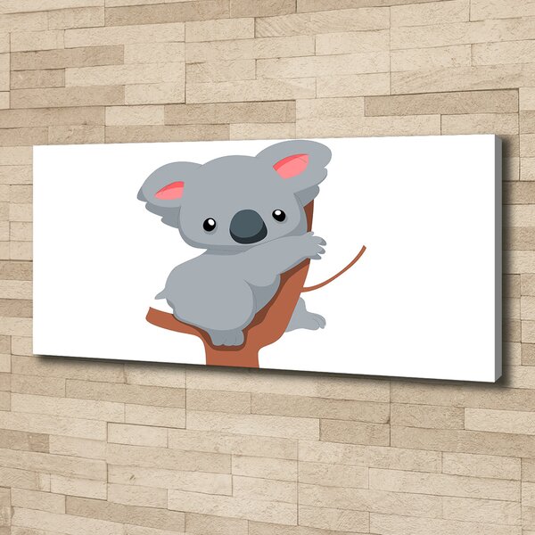 Foto obraz na plátně Koala na stromě oc-66617317