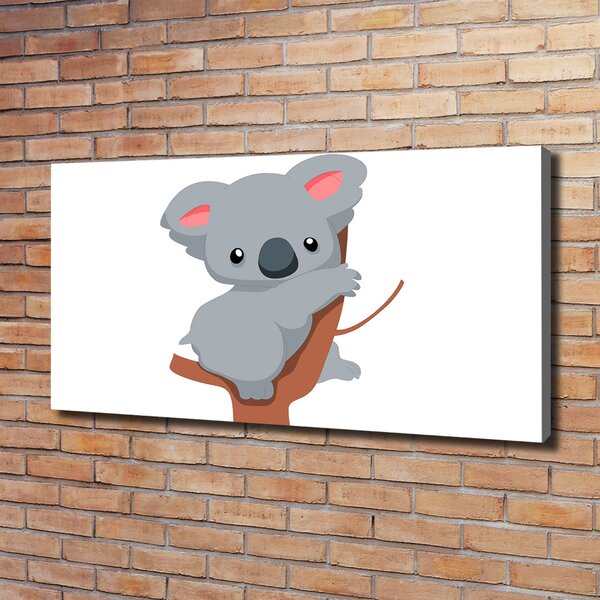 Foto obraz na plátně Koala na stromě oc-66617317