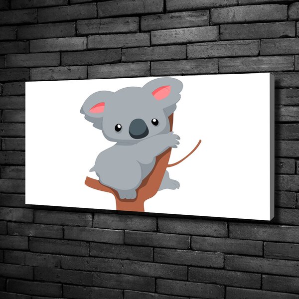 Foto obraz na plátně Koala na stromě oc-66617317