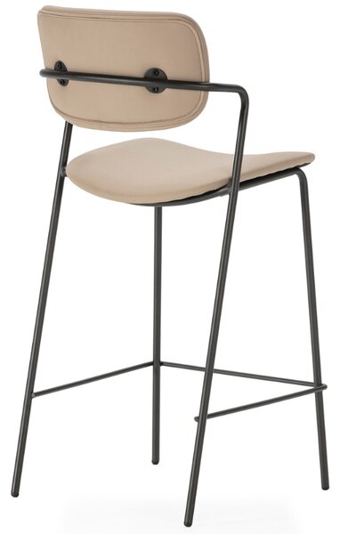 Marckeric Koženková barová židle Maika 68 cm