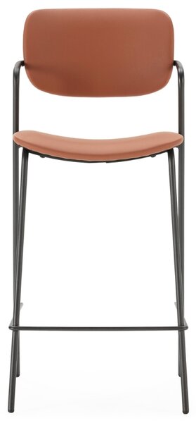 Marckeric Koženková barová židle Maika 68 cm