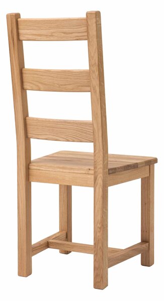 Dubová židle Ladder Back - olej+vosk
