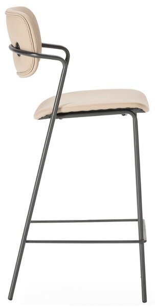 Marckeric Koženková barová židle Maika 68 cm