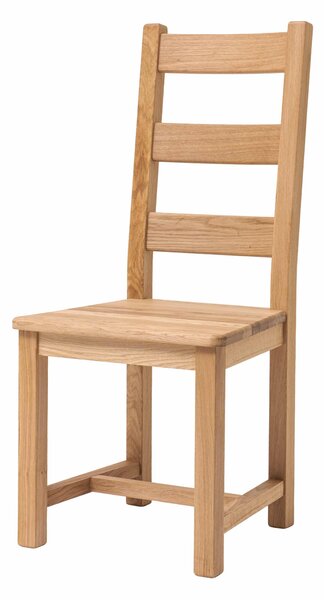 Dubová židle Ladder Back - olej+vosk