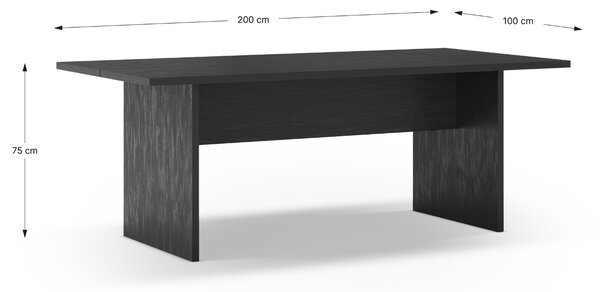 Marckeric Jídelní stůl Loana 200 x 100 cm