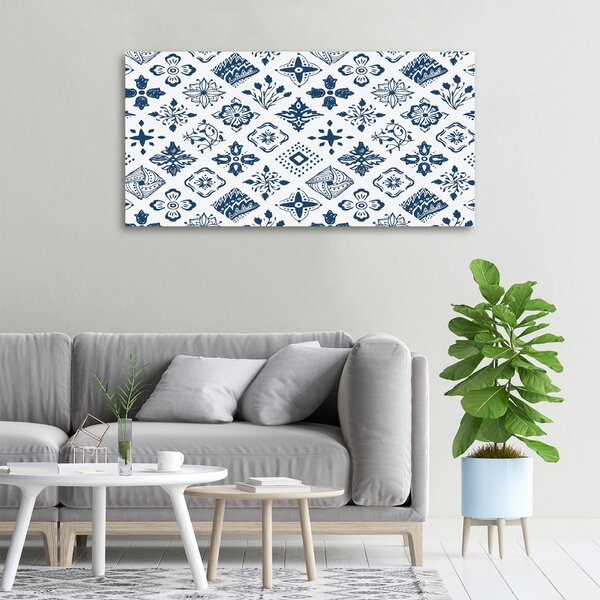 Moderní fotoobraz canvas na rámu Květinový vzor oc-66878364