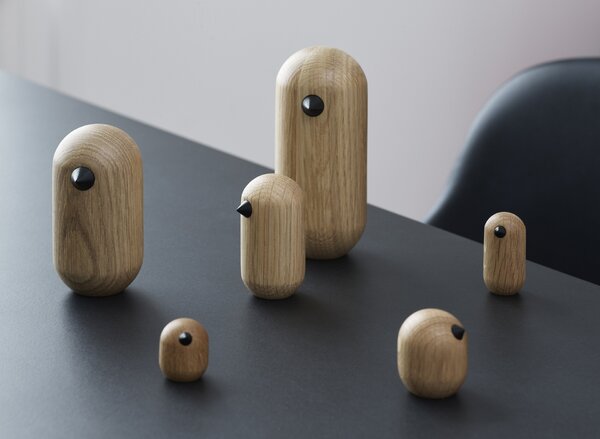 Normann Copenhagen designové dekorace Little Bird (výška 5 cm)