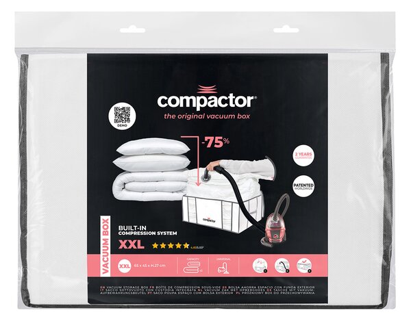 Compactor Life XXL 210 litrů - úložný box s vakuovým pytlem