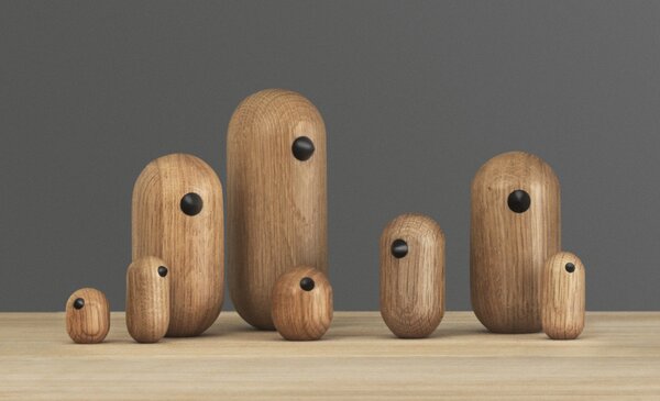 Normann Copenhagen designové dekorace Little Bird (výška 5 cm)