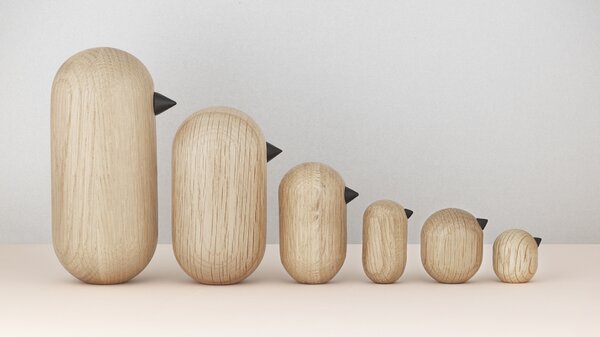 Normann Copenhagen designové dekorace Little Bird (výška 5 cm)