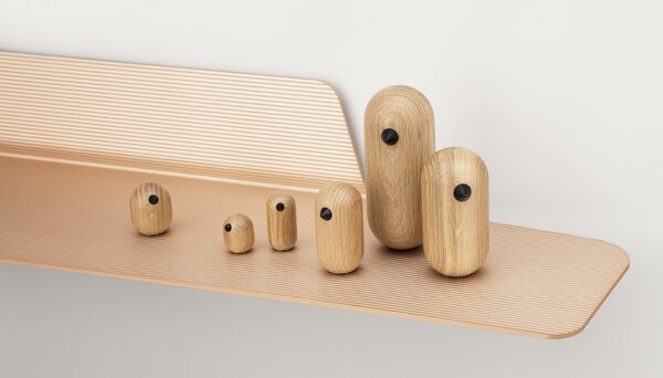 Normann Copenhagen designové dekorace Little Bird (výška 5 cm)
