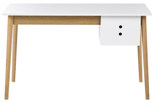 Pracovní stůl FENESTRA Světle hnědá/Bílá 120 cm 50 cm
