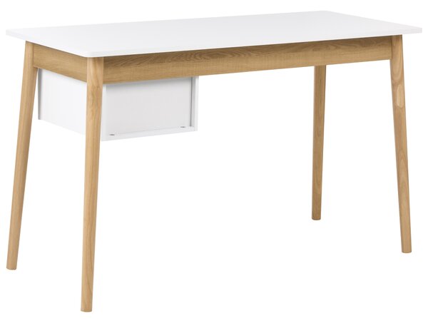 Pracovní stůl FENESTRA Světle hnědá/Bílá 120 cm 50 cm