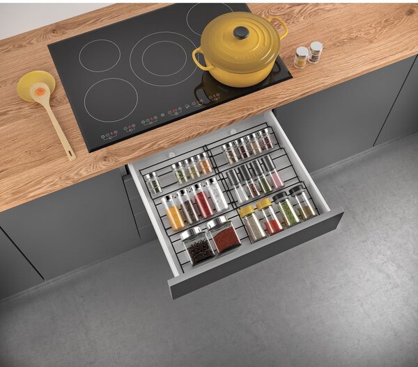 Organizér na kořenky z nerezové oceli Lava – Metaltex