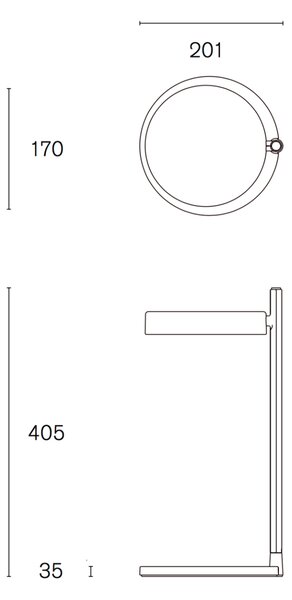 Wästberg designové stolní lampy w182 Pastille