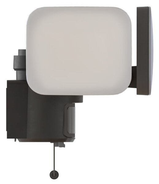 Solární nástěnné svítidlo se senzorem LED 3000K čierna IP65 PHILIPS UltraEfficient Zyren 8721103105431