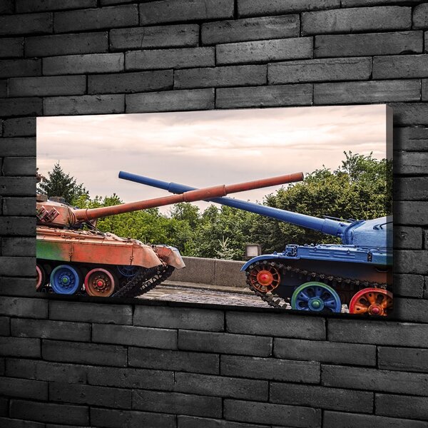 Moderní obraz canvas na rámu Dva tanky oc-66952681