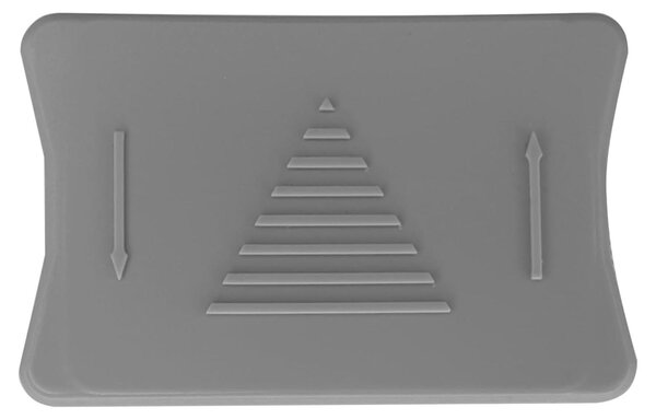 Bezpečnostní posuvník - Lamelová postel - 53 x 8 mm - Šedá - 10 ks - Na rošt postele